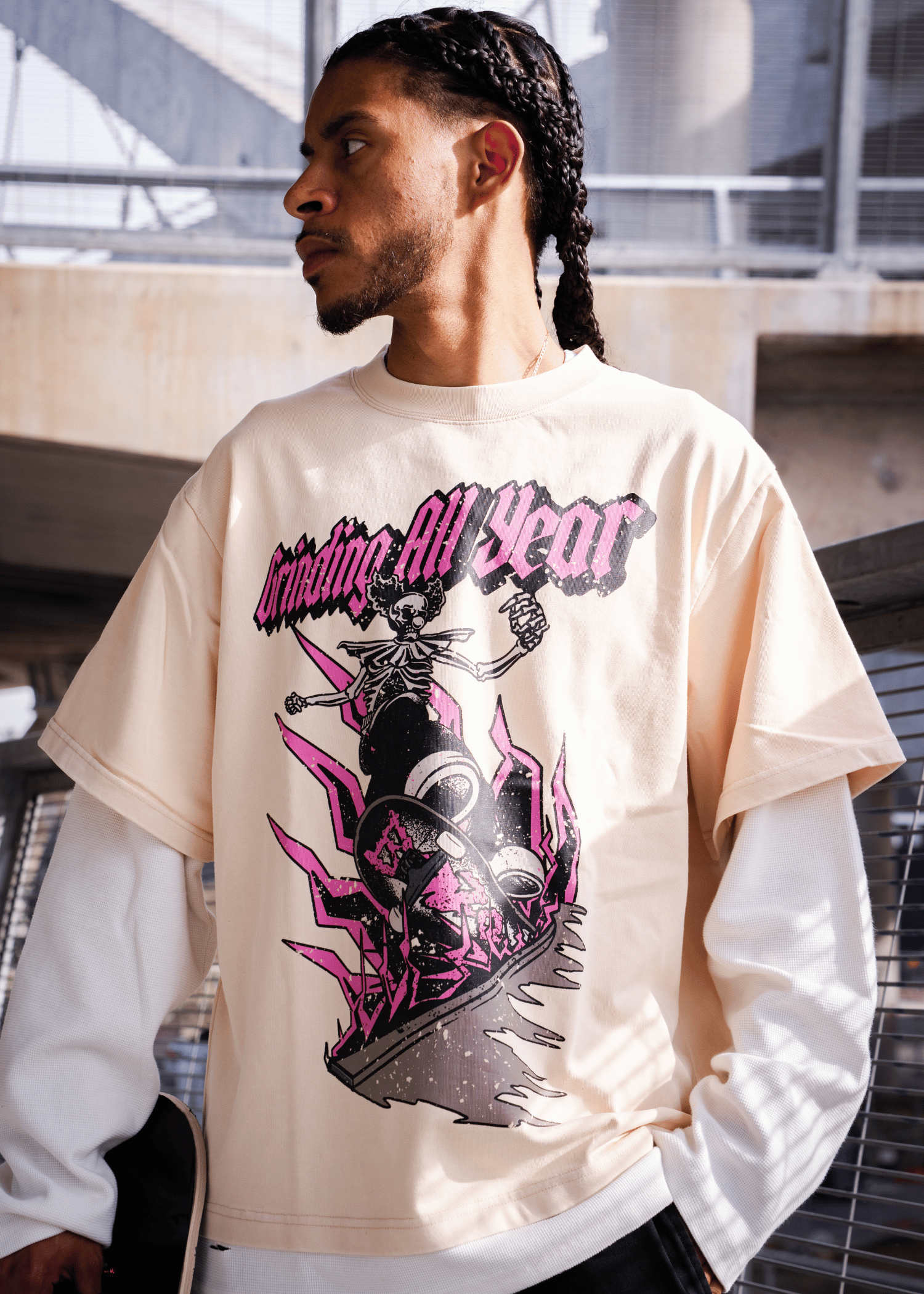 Grinding All Year long sleeves