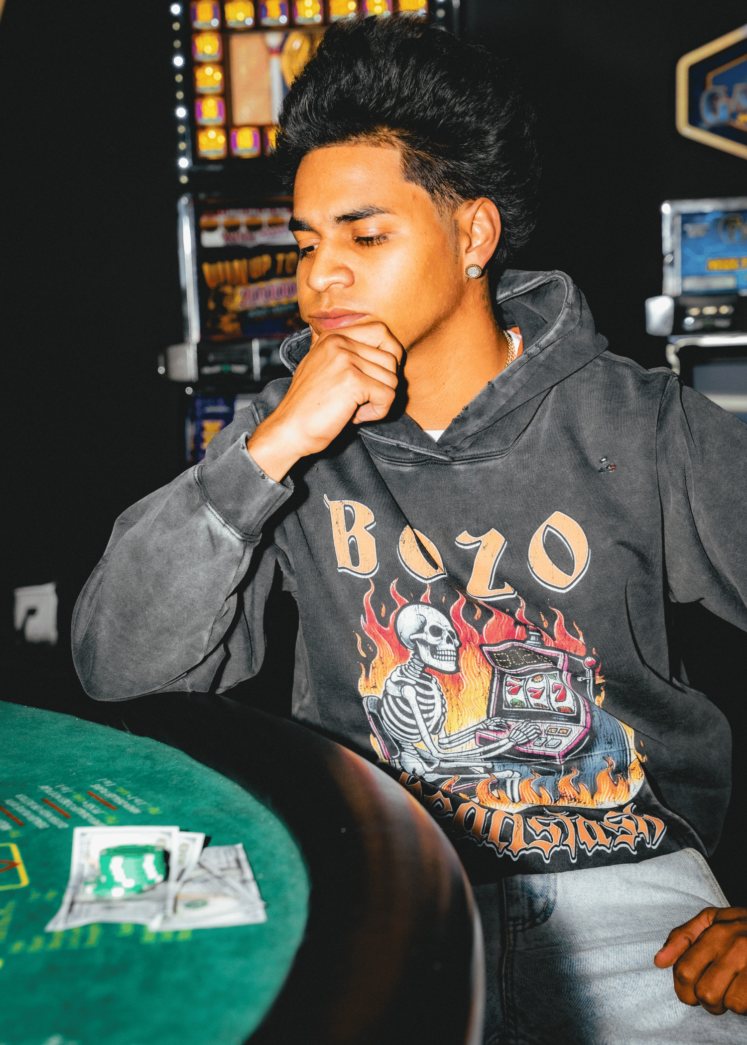 Bozo casino hoodie
