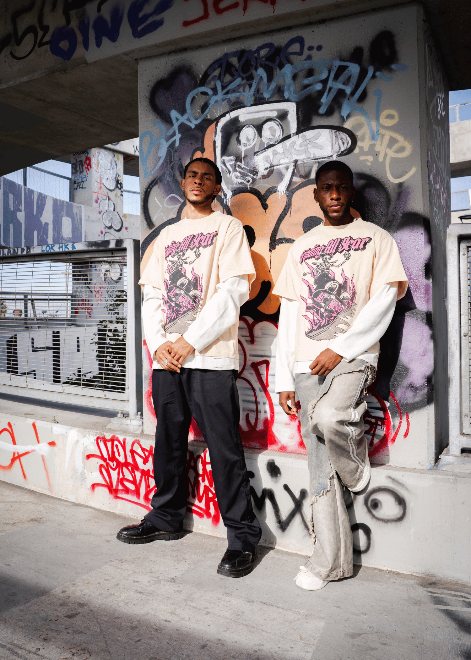 Grinding All Year long sleeves