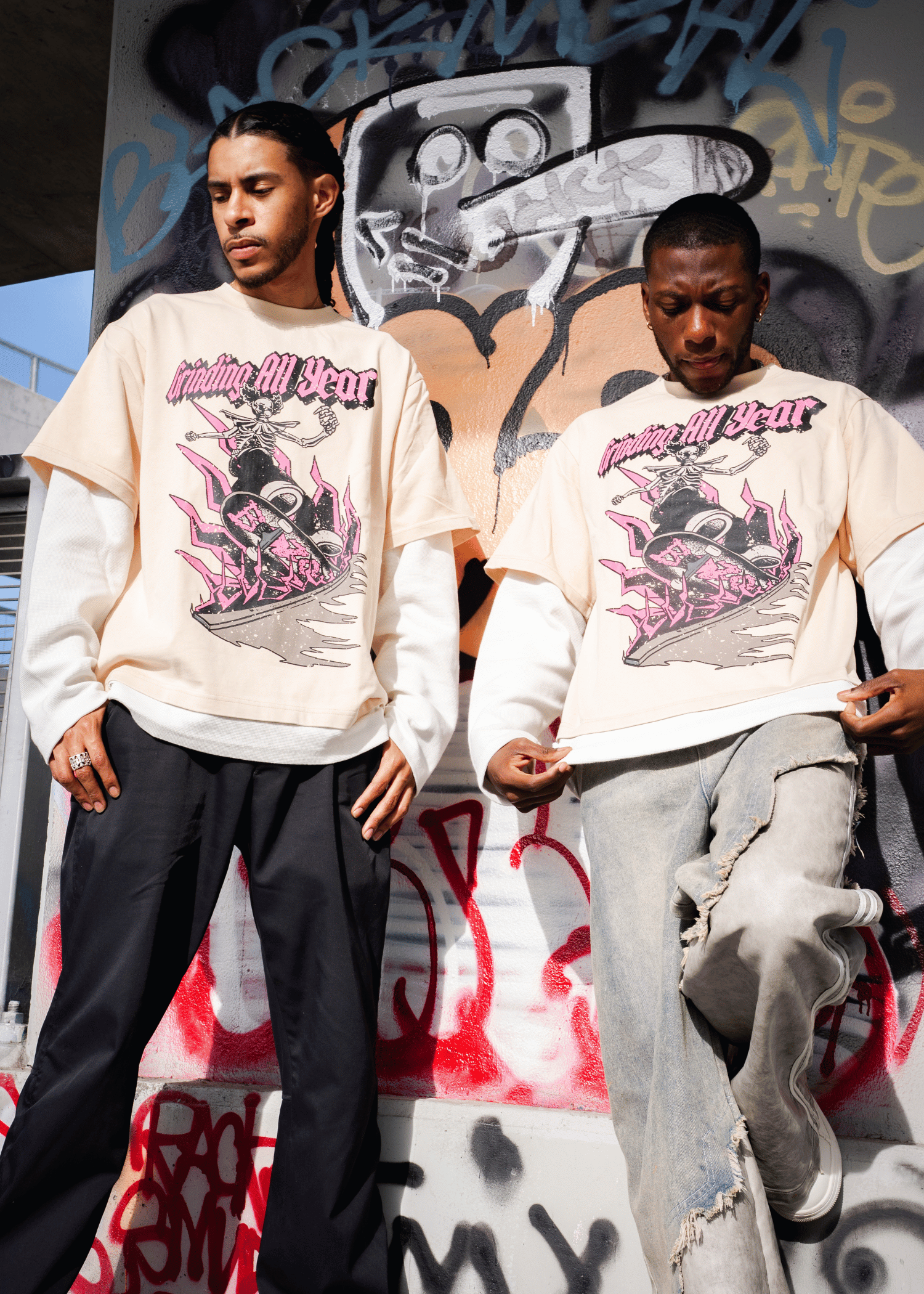 Grinding All Year long sleeves