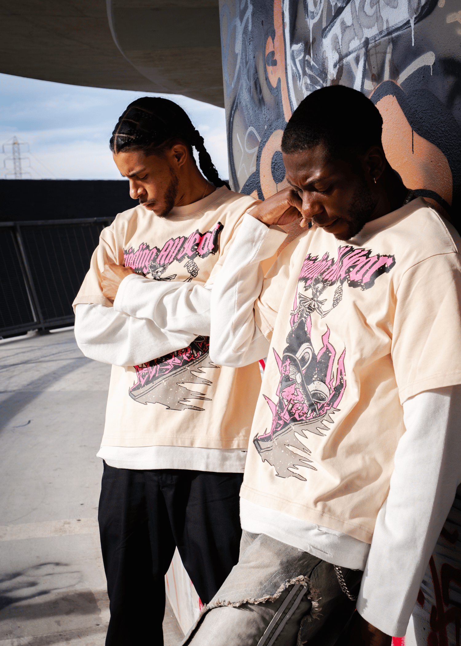 Grinding All Year long sleeves