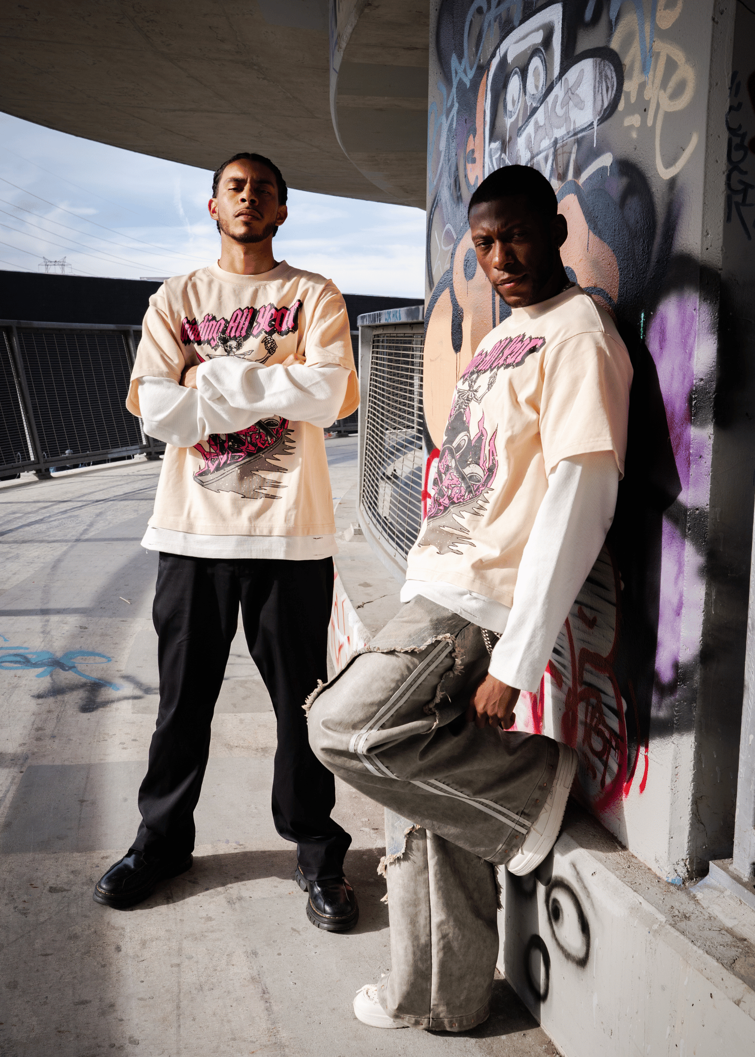 Grinding All Year long sleeves