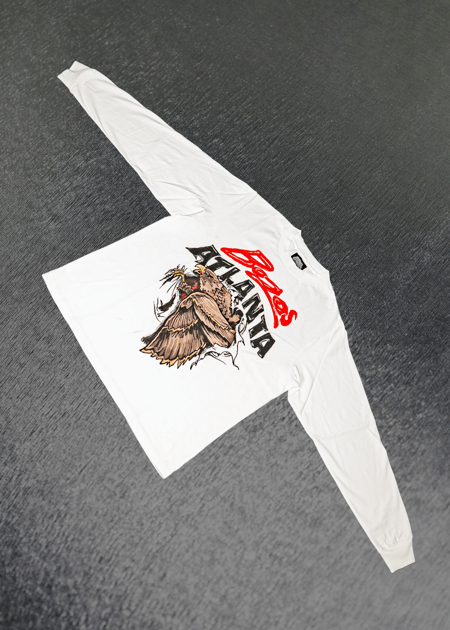 ATL BOZO WHITE LONG SLEEVE