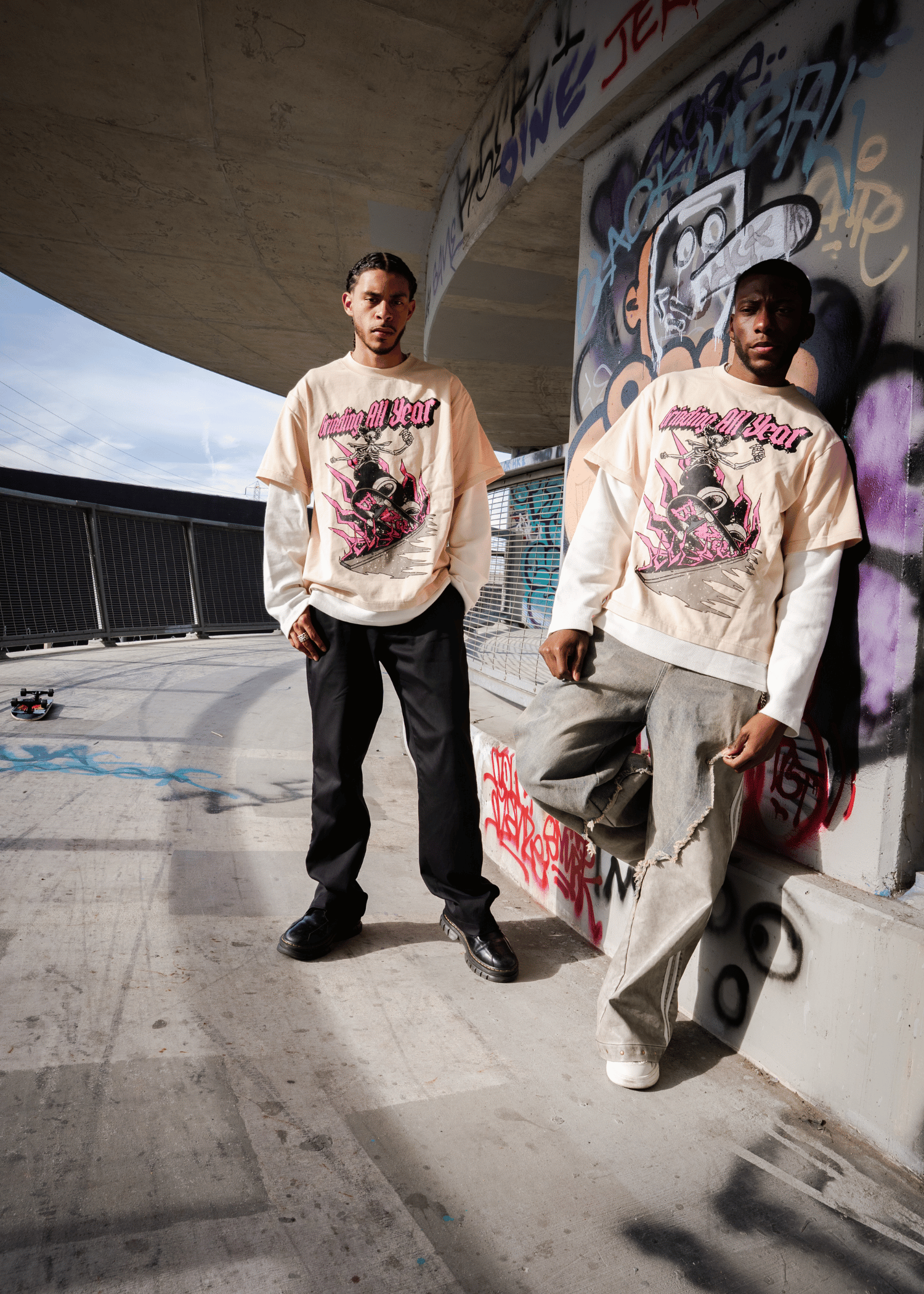 Grinding All Year long sleeves