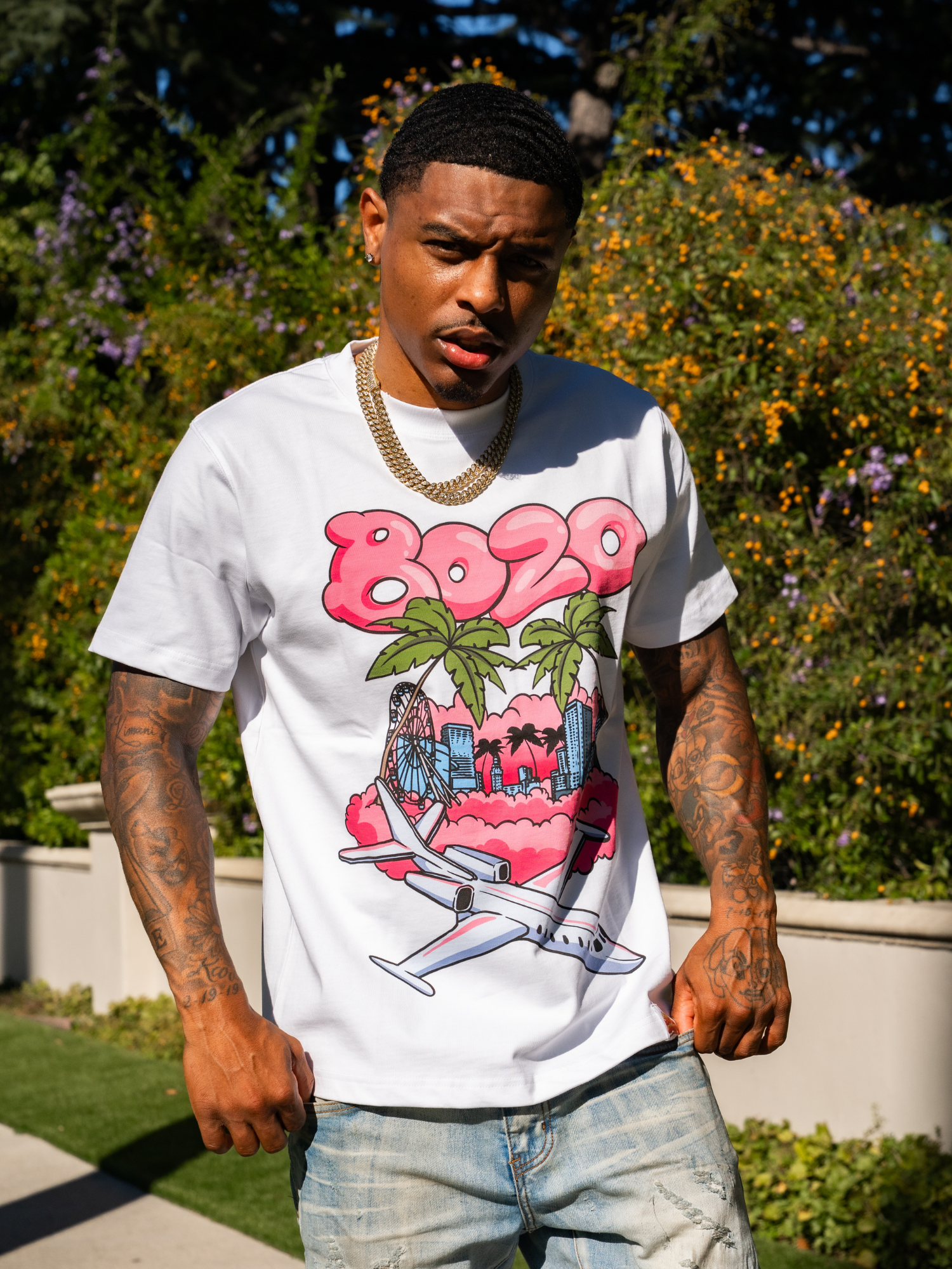Pink Bozo Tee