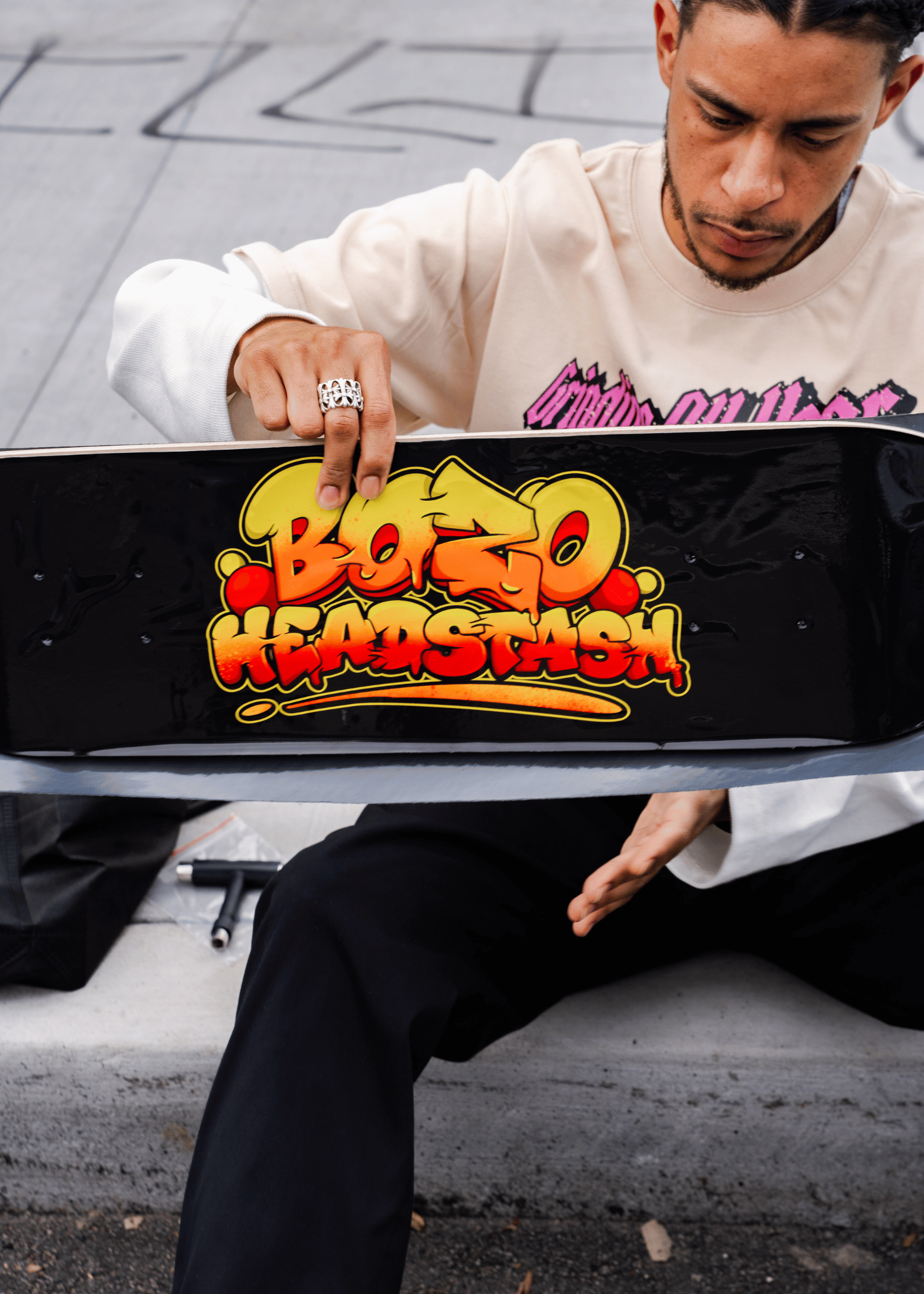 Grinding All Year long sleeves