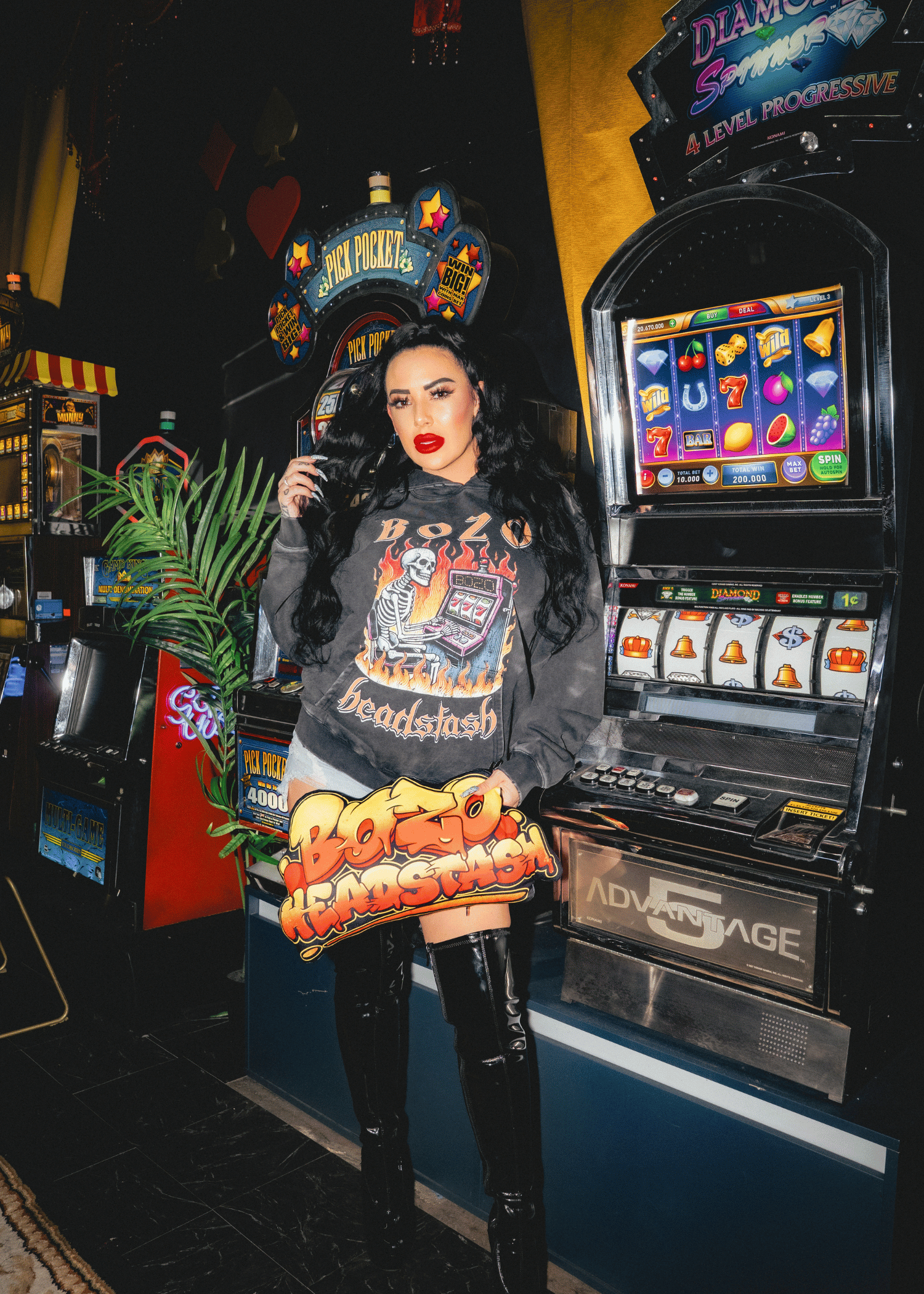 Bozo casino hoodie