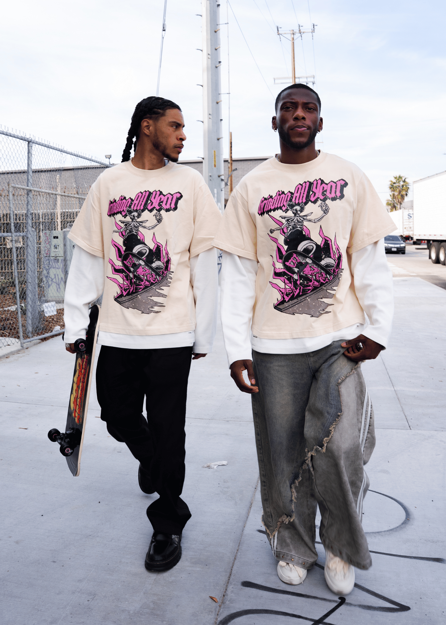 Grinding All Year long sleeves