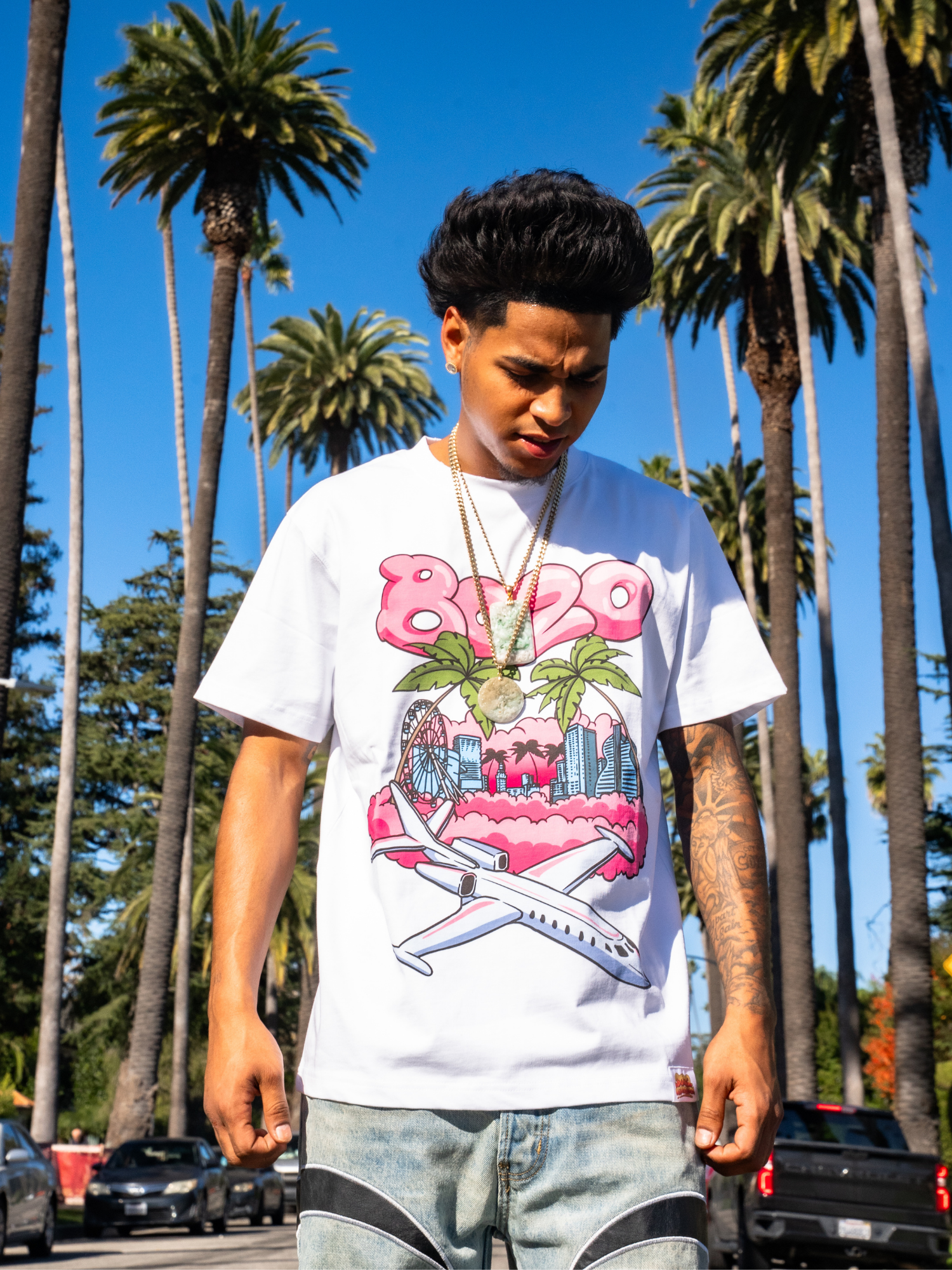 Pink Bozo Tee