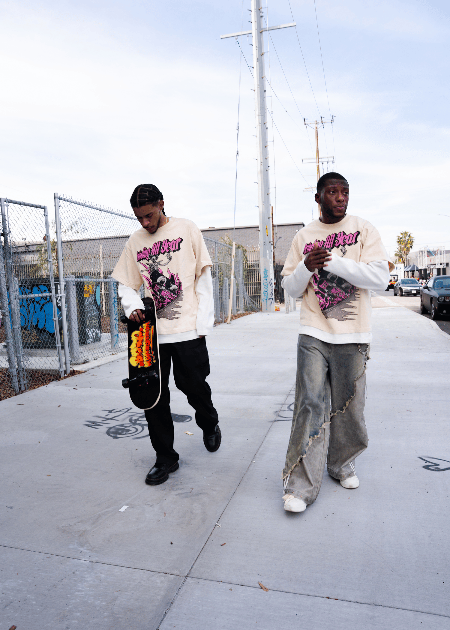 Grinding All Year long sleeves