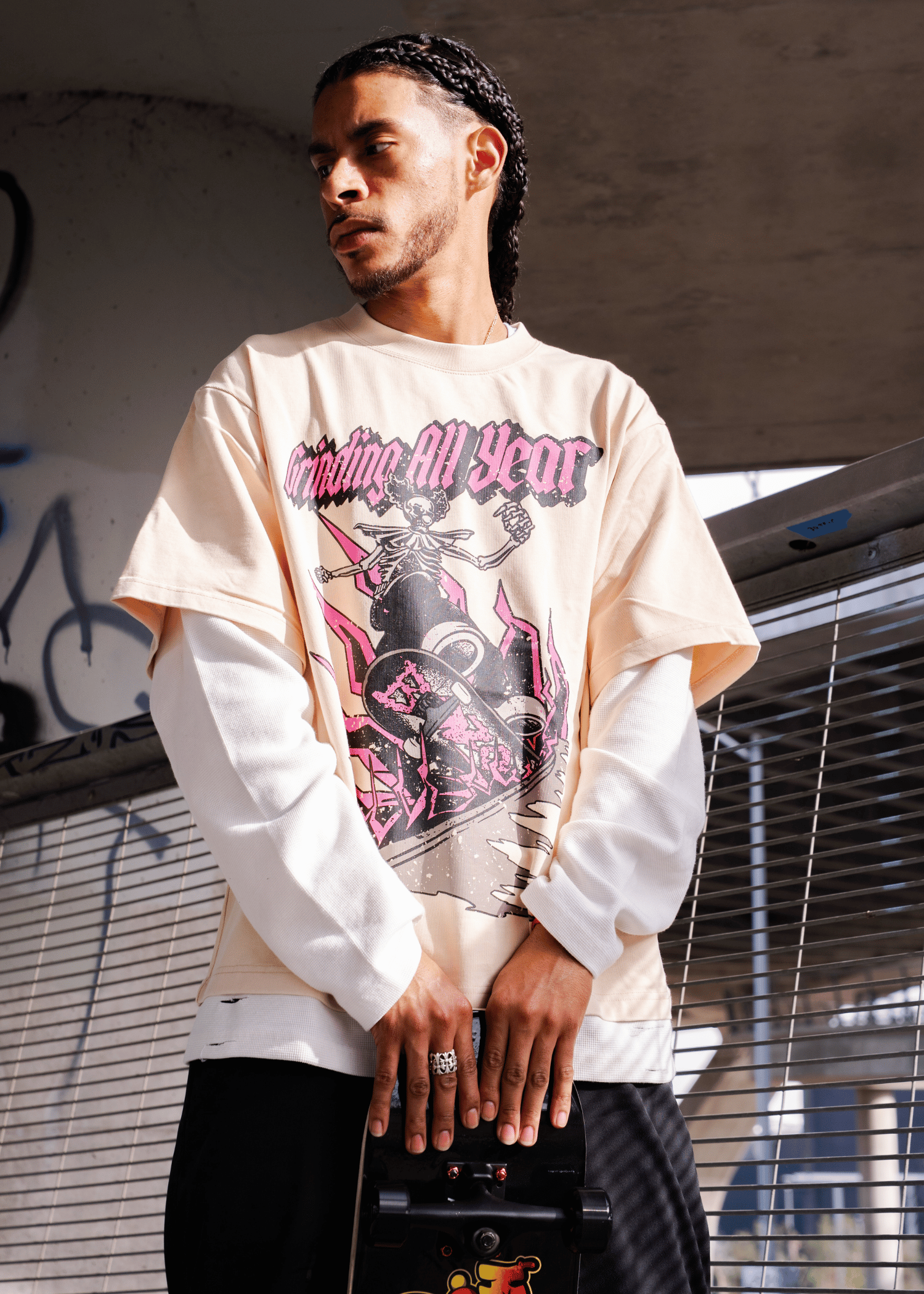 Grinding All Year long sleeves