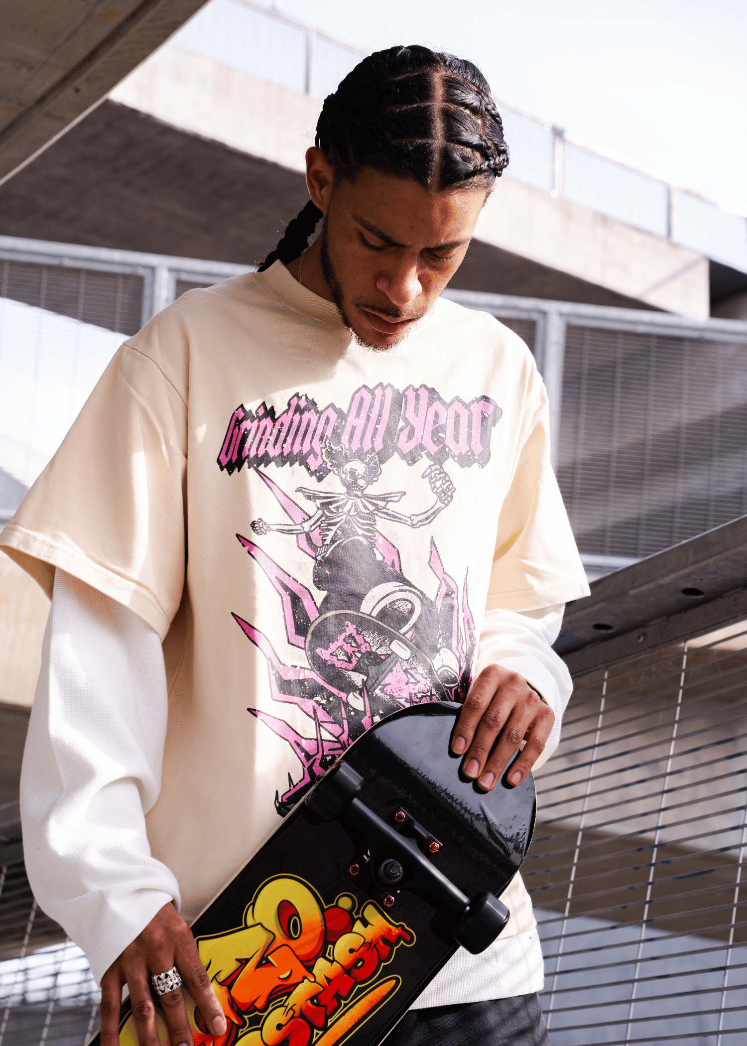 Grinding All Year long sleeves