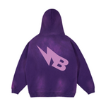 Bozo Sun-Dyed Purple Hoodie