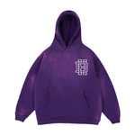 Bozo Sun-Dyed Purple Hoodie