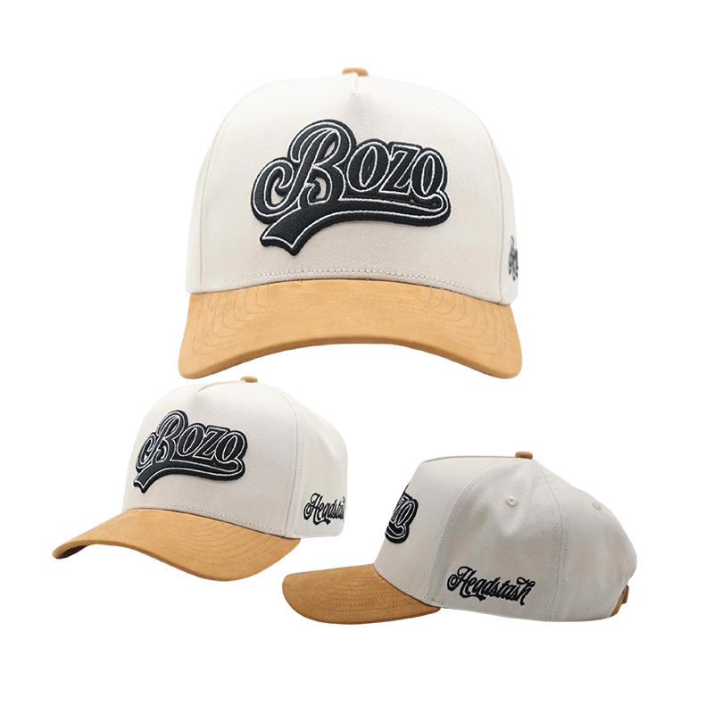 Script Canvas-Suede Cap